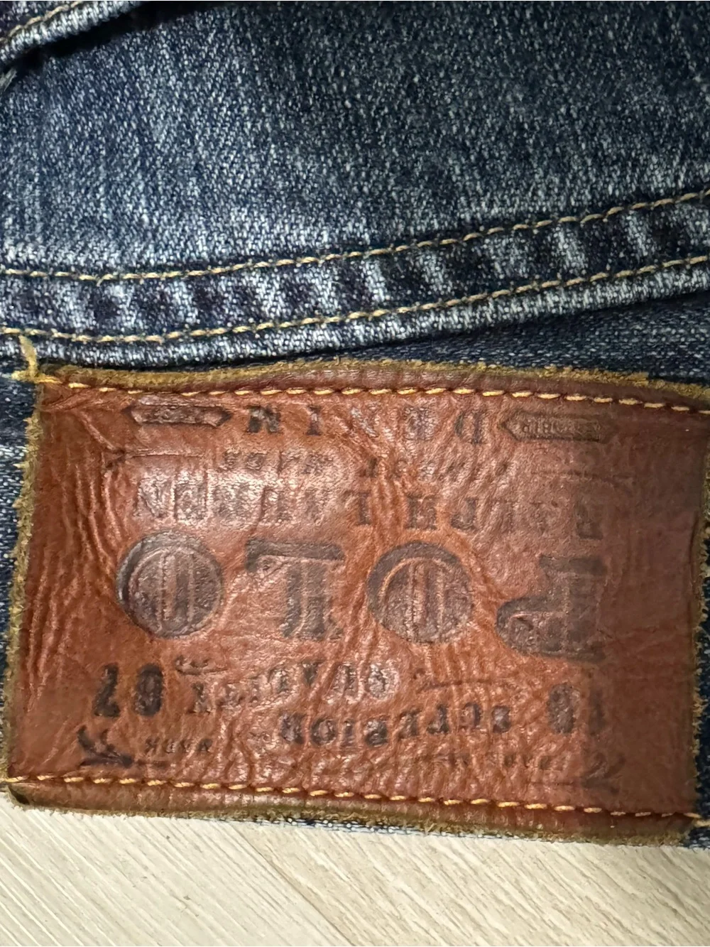 Polo by Ralph Lauren Blue Denim Straight Jeans